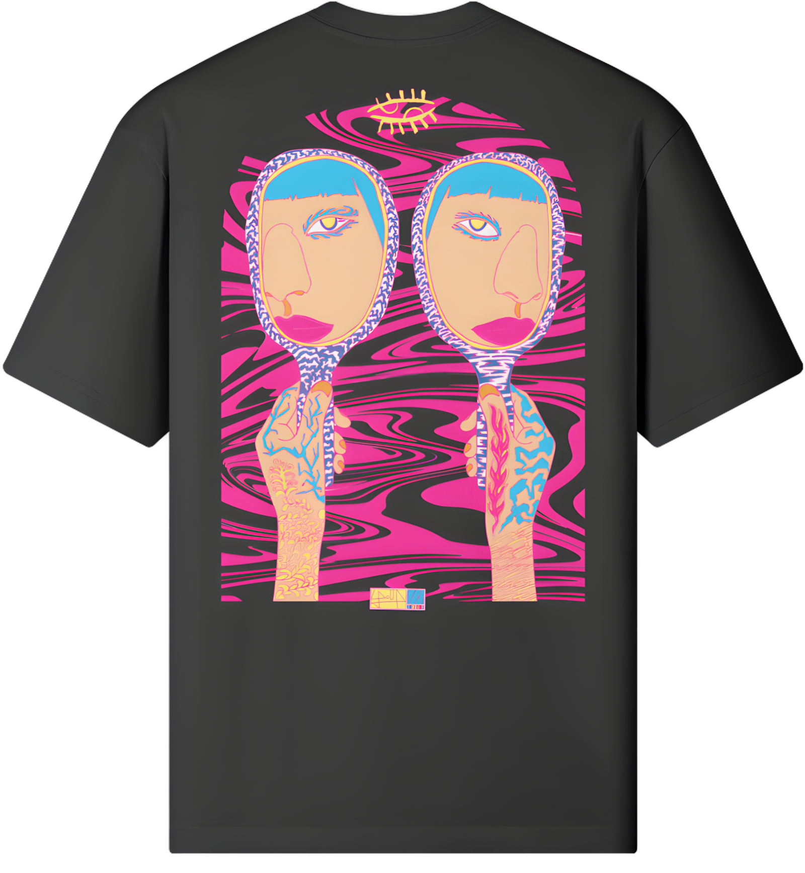 Twin Reality 🪞 – Tshirt Regular Fit – Basic