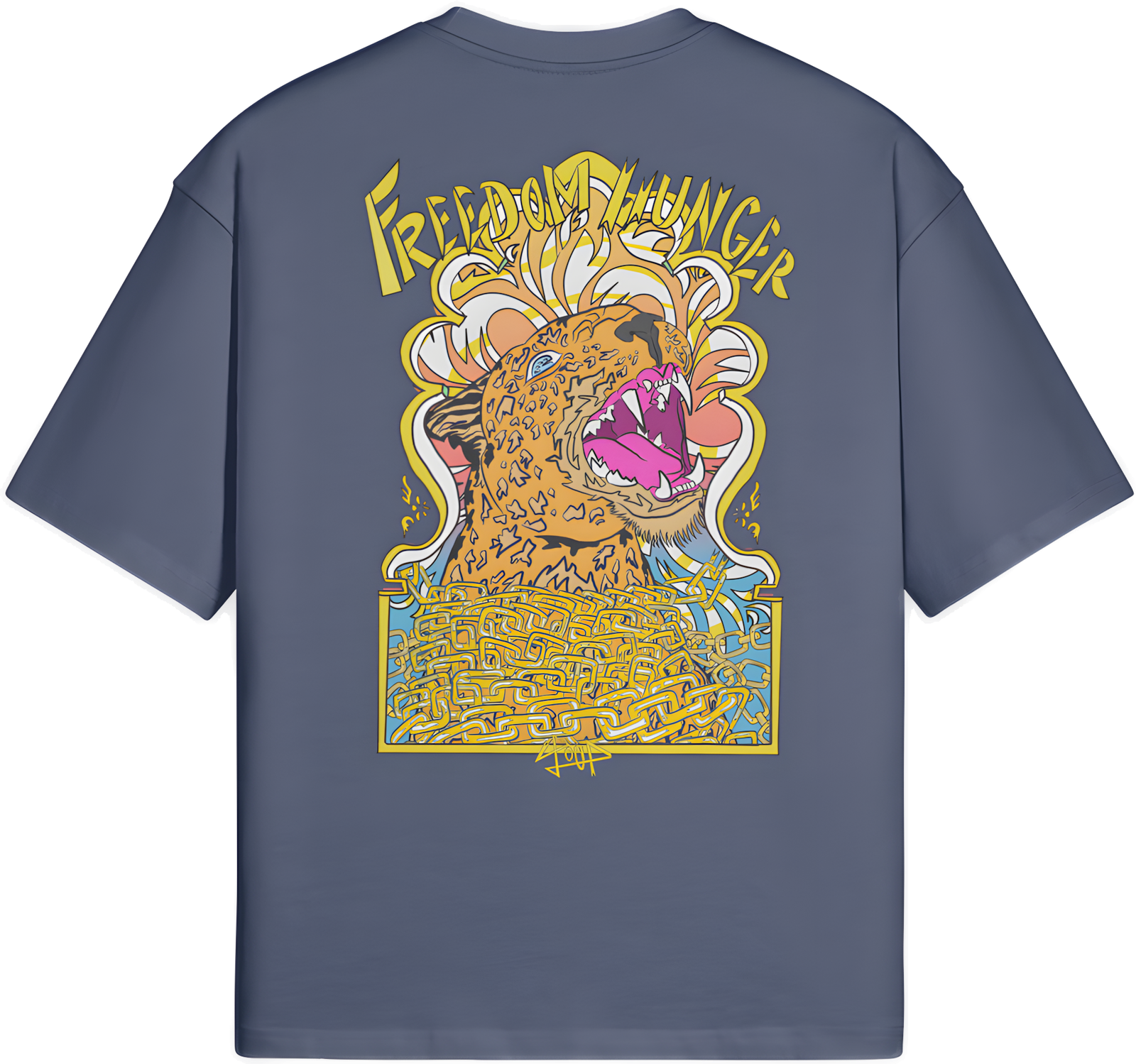 Freedom Hunger 🍖- T-shirt Boxy – Basic