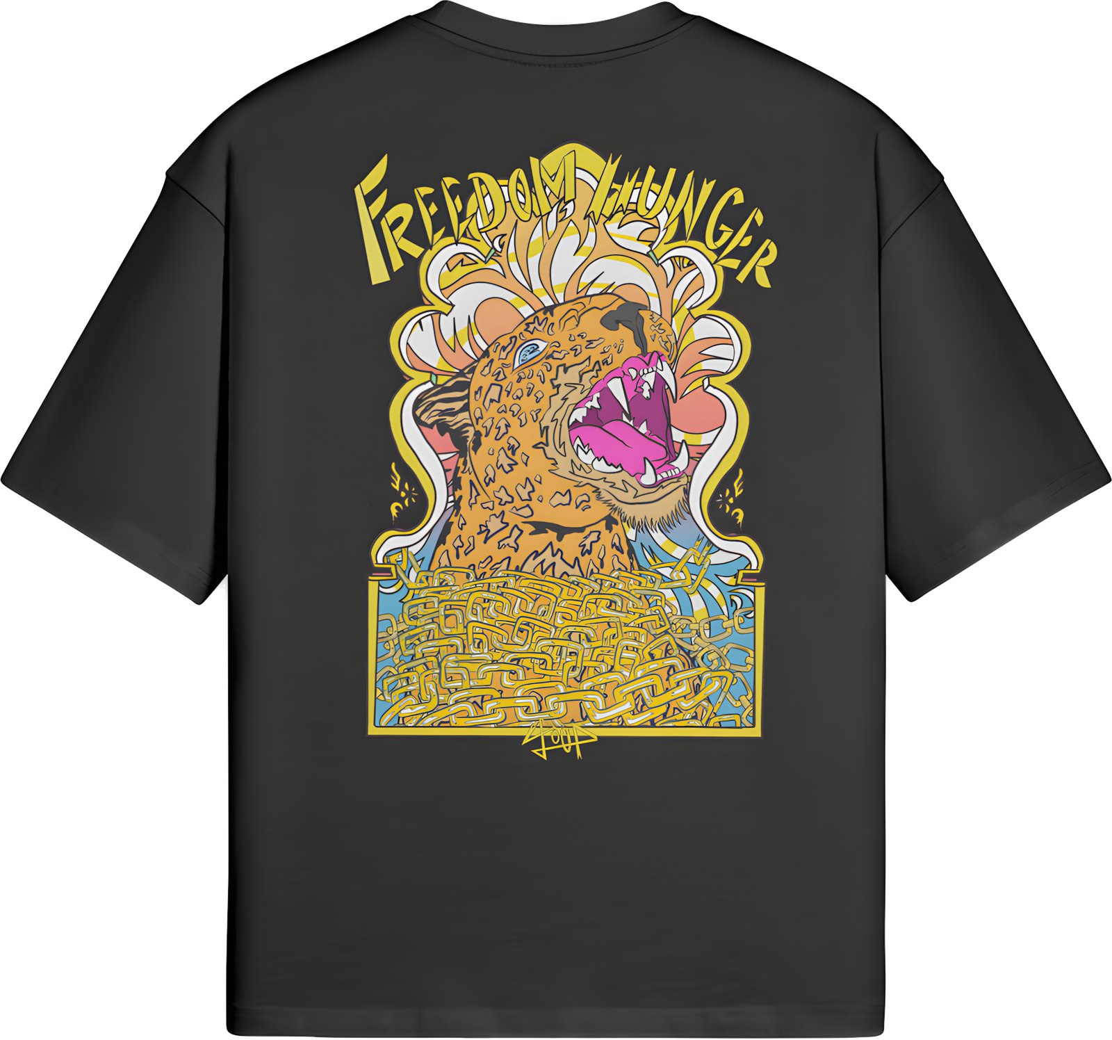 Freedom Hunger – T-shirt Boxy – Basic