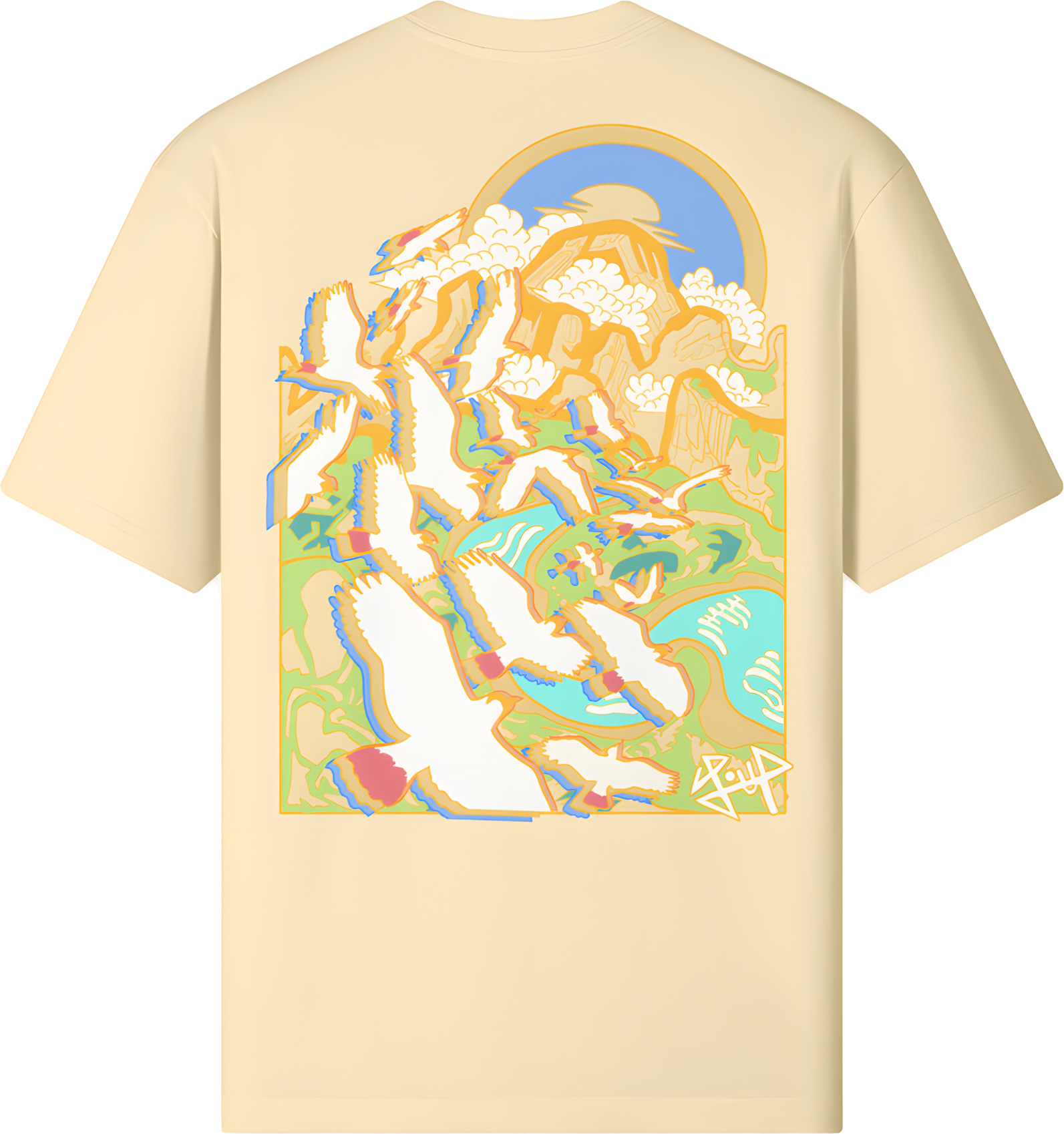 Hidden Hills – Tshirt Regular fit – Basic
