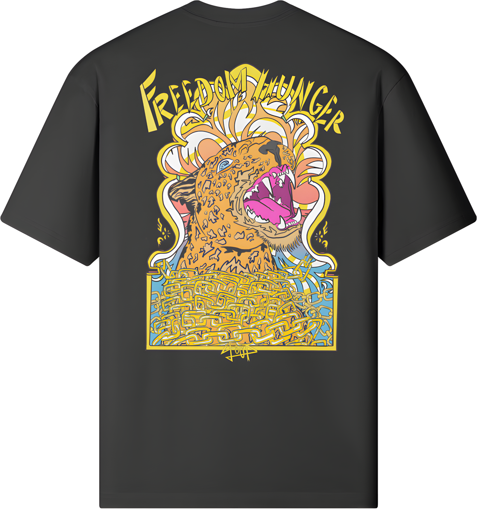 Freedom Hunger🐯​- Tshirt Regular Fit – Basic