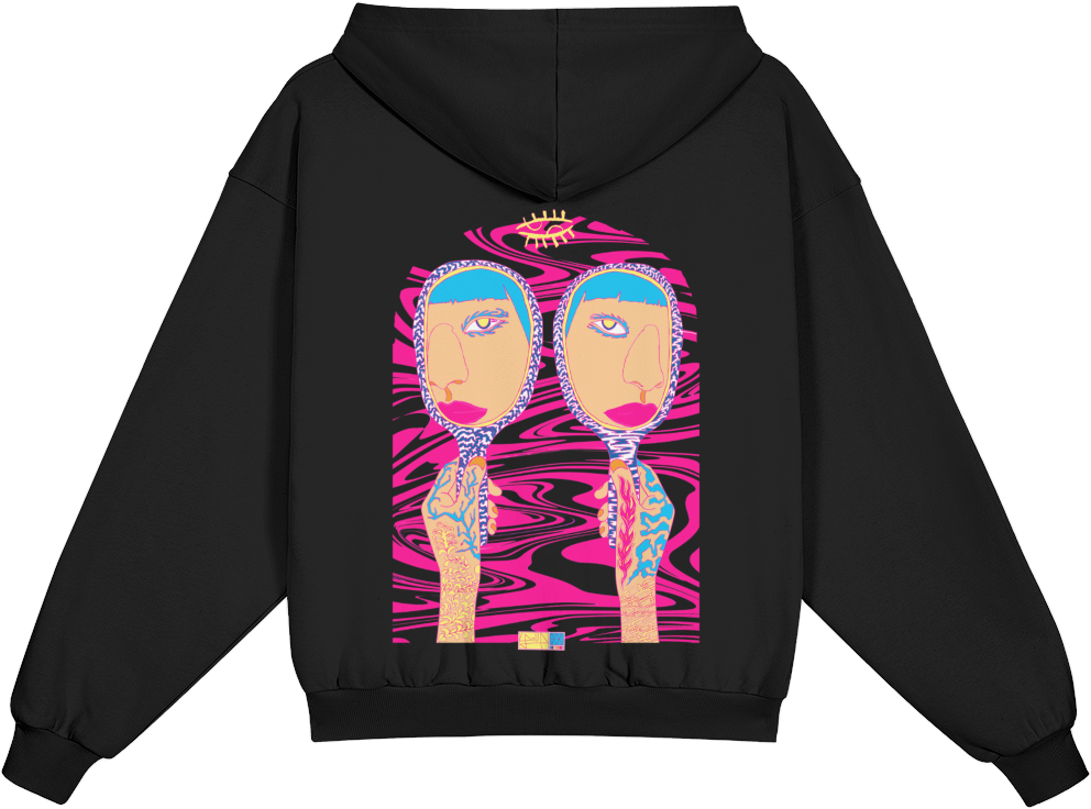 Twin Reality 🪞 – Hoodie Balloon – Basic